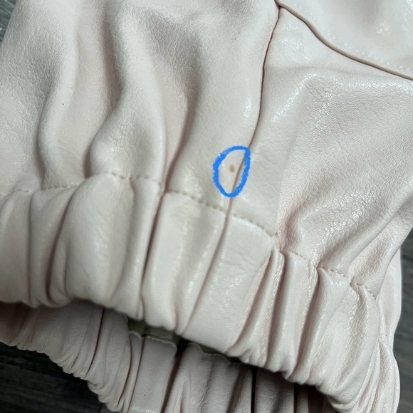 Dead Dolls blossom whimsigoth pink detachable chain goth joggers pants shorts XL - Picture 11 of 14